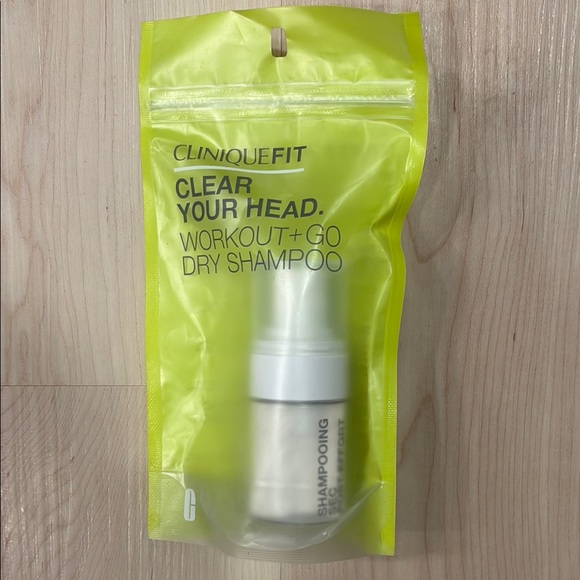 CliniqueFIT Workout+Go Dry Shampoo - White and Yellow - Picture 1 of 2